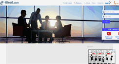 Desktop Screenshot of e-hired.com